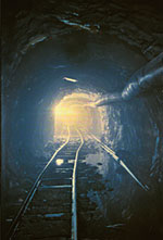 Light at the end of the tunnel for a three year job of mammoth proportions.