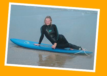 Jo Whiley Team Go Surfing