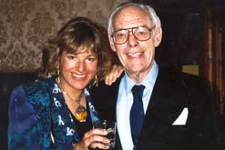 Carol Thatcher and her father Denis