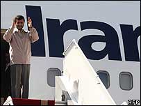 O presidente do Irã, Mahmoud Ahmadinejad