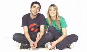 Colin Murray and Edith Bowman