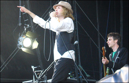 Beck at V festival 2006
