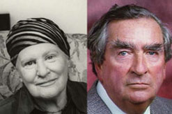 Diana Athill & Denis Healey