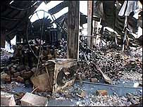 Fire damage