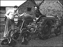 Old tractor