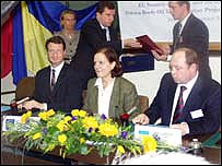 підписання угоди у Брюсселі