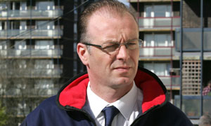 Hugo Speer plays Charlie King