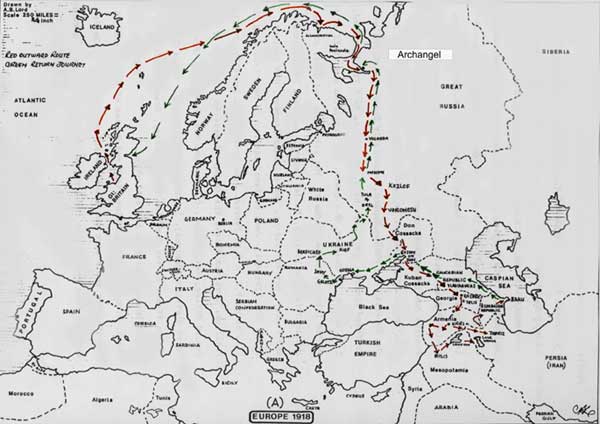 Europe 1918
