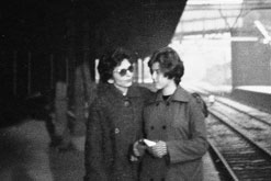Azar Nafisi with her mother