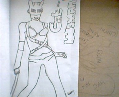 Cat woman