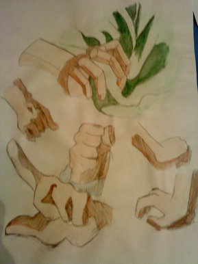 My first 3d Hand