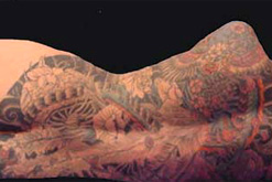 Tattoo-ed back