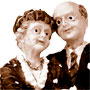 elderly couple