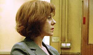 Siobhan Redmond plays Sharon in The Smoking Room