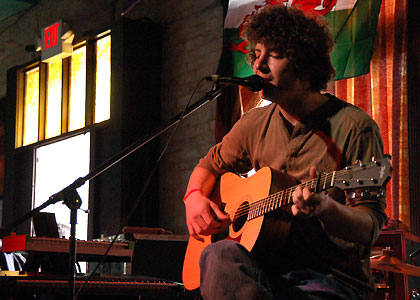 The Gentle Good was next to take to the stage at the Welsh party.