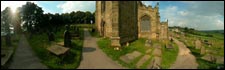 The church at High Bradfield