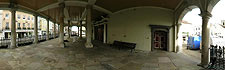 View outside the main entrance to the Guildhall