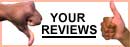 Your movie reviews...