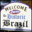 Placa na entrada de Brazil, Indiana