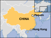 Mapa de Hong Kong
