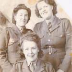 Vera Fletcher (front) V.E. Day Italy Vera Fletcher (front) V.E. Day Italy