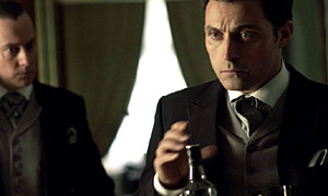 Rufus Sewell, with co-star Stephen Tompkinson
