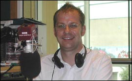 BBC Radio Sheffield's Luke Wileman