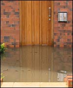 Flooding in Filey