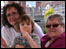 Debbie, Alex and Shirley Robertson