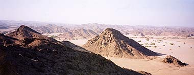 Dry river beds