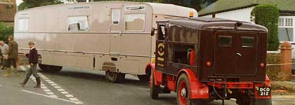 Caravan & truck
