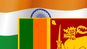 Indo-Lanka flags