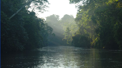 The river Rio Ene