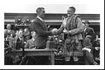 Tommy Armour recieves the Claret Jug