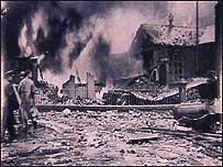 The crash scene