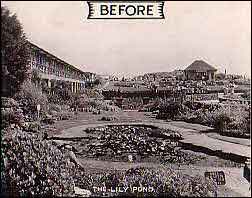 The Lily Pond at Sutton On Sea before being devastated by the floods.