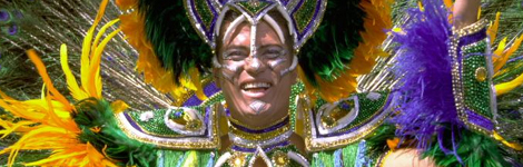 A carnival reveller