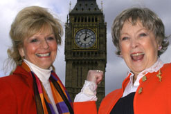 Kathryn Beaumont and Margaret Kerry