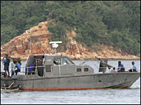 Sri Lanka Navy boat