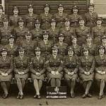 W/218630 Irene Goldsmith, Pte. and other new recruits in Guildford Training Centre.  Prior to being assigned to War Office work.