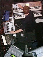 Jamie 'Rick Wakeman' Odell:  keyboards & fx - 'Hope you like our new direction...'