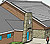 Darlun o Ysgol Y Graig, Llangefni, fel y bydd ar ei gwedd newydd.