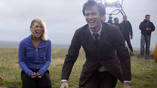 David Laughing