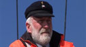 Stuart Wood waiting for the Tall Ships