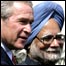 Bush ve Manmohan Singh