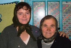 Maria Dogaru and her daughter Maria Hereiu