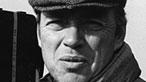 Black and white photograph of Endaf Emlyn
