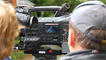 Rob checking a scene on the camera