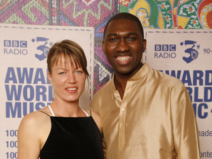 The presenters for Radio 3, Verity Sharp and Kwame Kwei-Armah