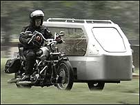 Motorbike funeral